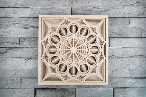 Download Layered Mandala, Cut File Mandala - Layered mandala Collection